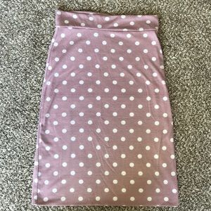 Mauve skirt